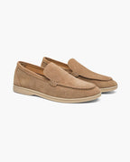 Mocassins en daim de luxe Old Money